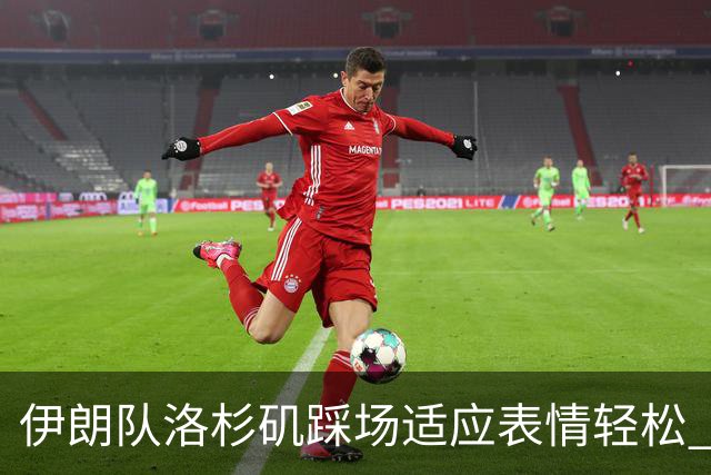 伊朗队洛杉矶踩场适应表情轻松 与挡板外记者们挥手致意